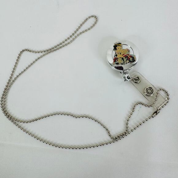 5 for $25| Custom made Betty Boop retractable badge holder - Picture 2 of 5